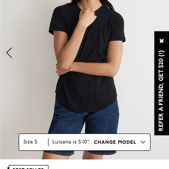 Madewell basic tee - Picture 2 of 2